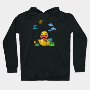 duck crayons draw Hoodie